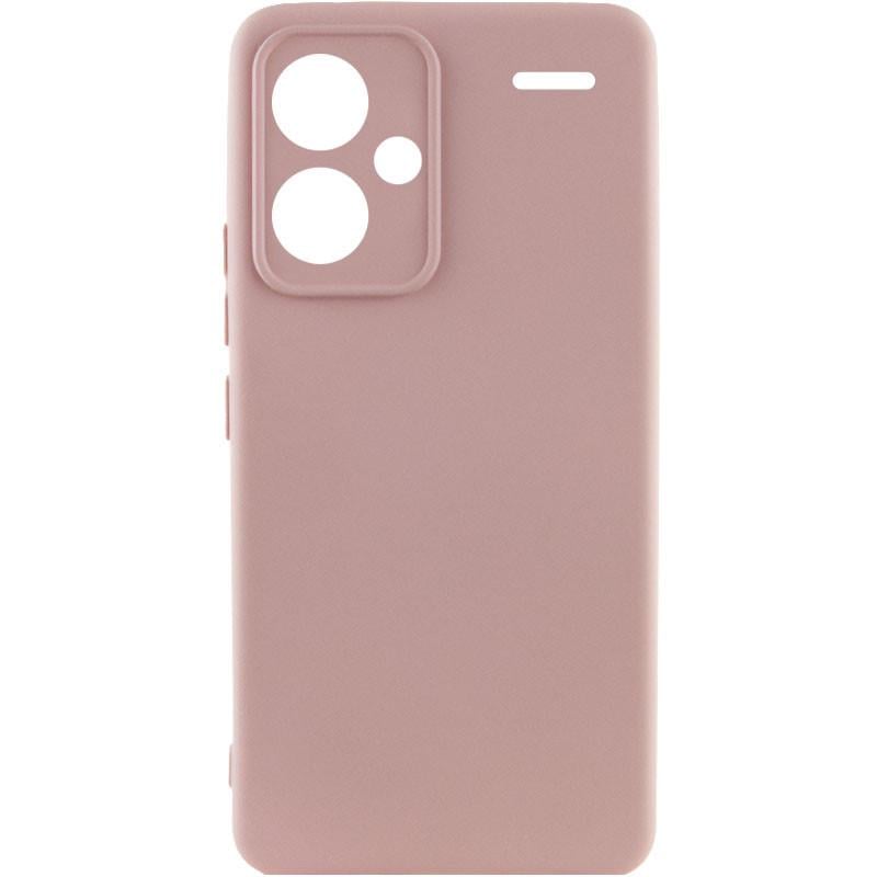 Протиударний чохол Silicone Cover Lakshmi Full Camera (A) для Xiaomi Redmi Note 13 Pro+ Рожевий / Pink Sand