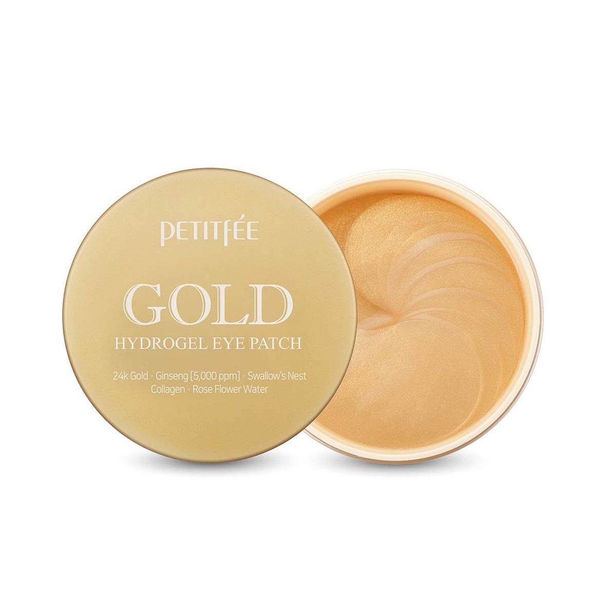 Патчи для глаз гидрогелевые Petitfee&Koelf Золото Gold Hydrogel Eye Patch 60 шт. (8809239803596)