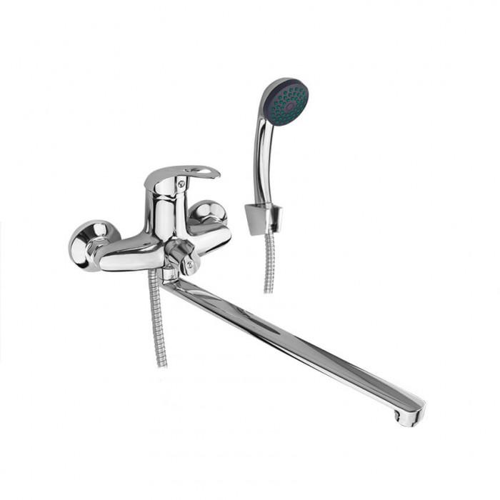 Смеситель для ванны Wezer LUN7-B031 однорычажный Хром (102397)