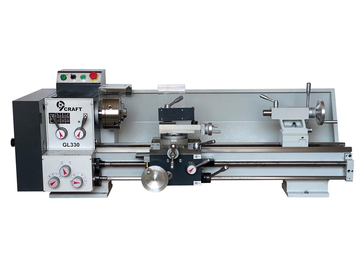 Верстат токарно-гвинторізний 9craft 1100 W/220 В 330x915 см (GL330)