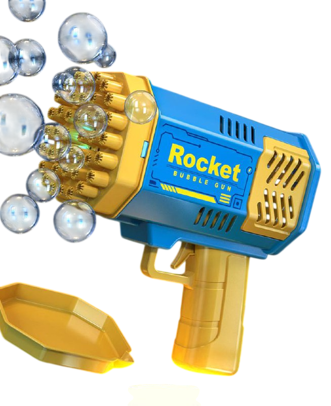 Пистолет с мыльными пузырями Fun Game P 121 с подсветкой (2537560181)