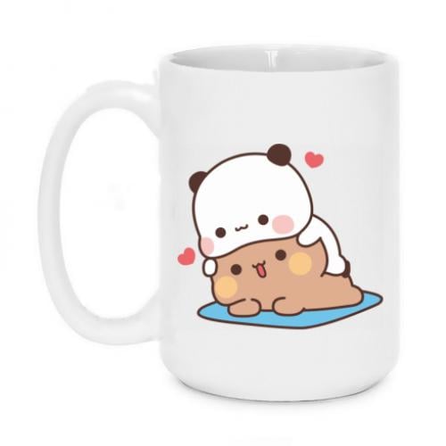 Чашка керамическая Bubu and Dudu Love Yoga 420 мл Белый (15946042-1-194985)