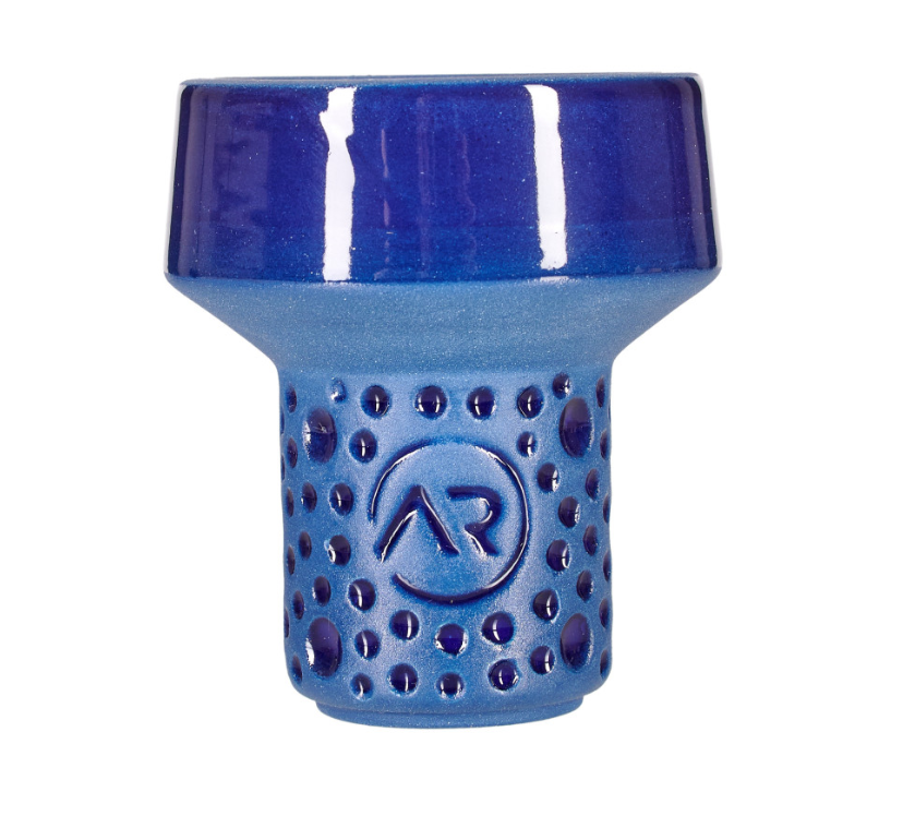 Чаша для кальяна глиняная AROMA Uniform Classic Killa глазированная Синий