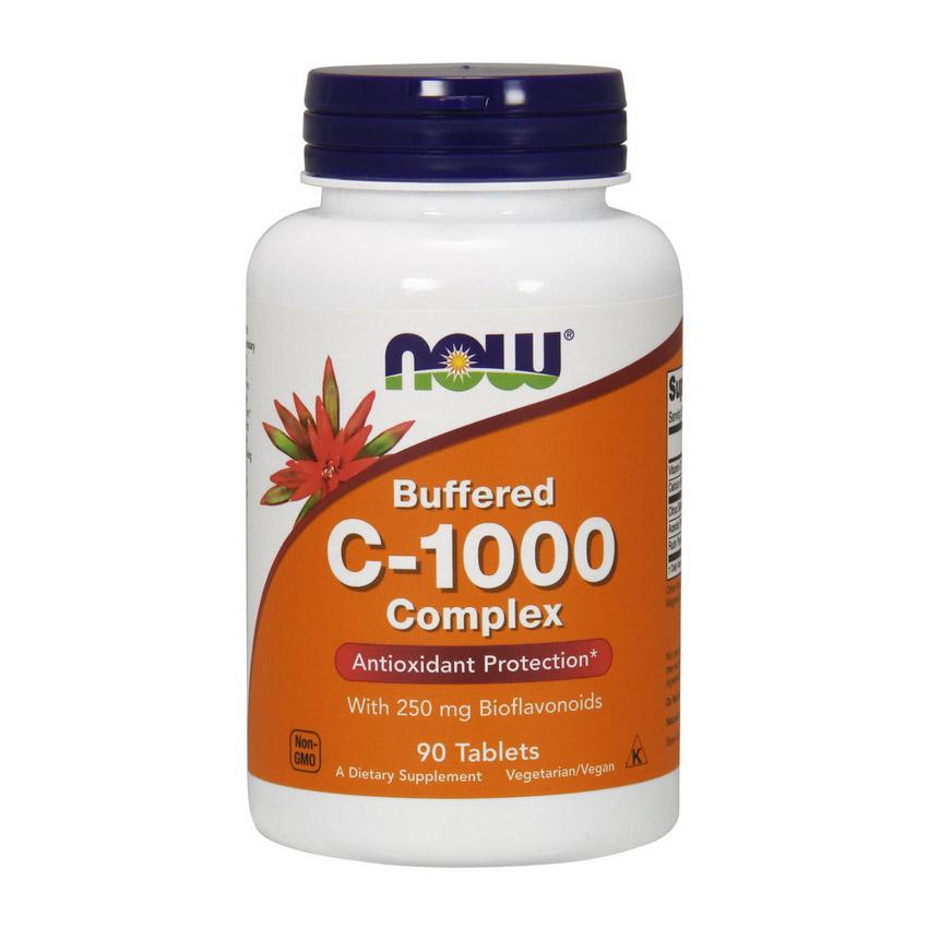 ᐉ Витамин С NOW Vitamin C-1000 Complex 90 tabs