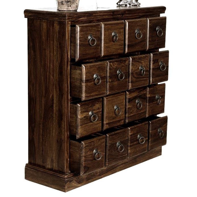 Мини-комод из дерева Хайтам Капучино (МНК-003909)