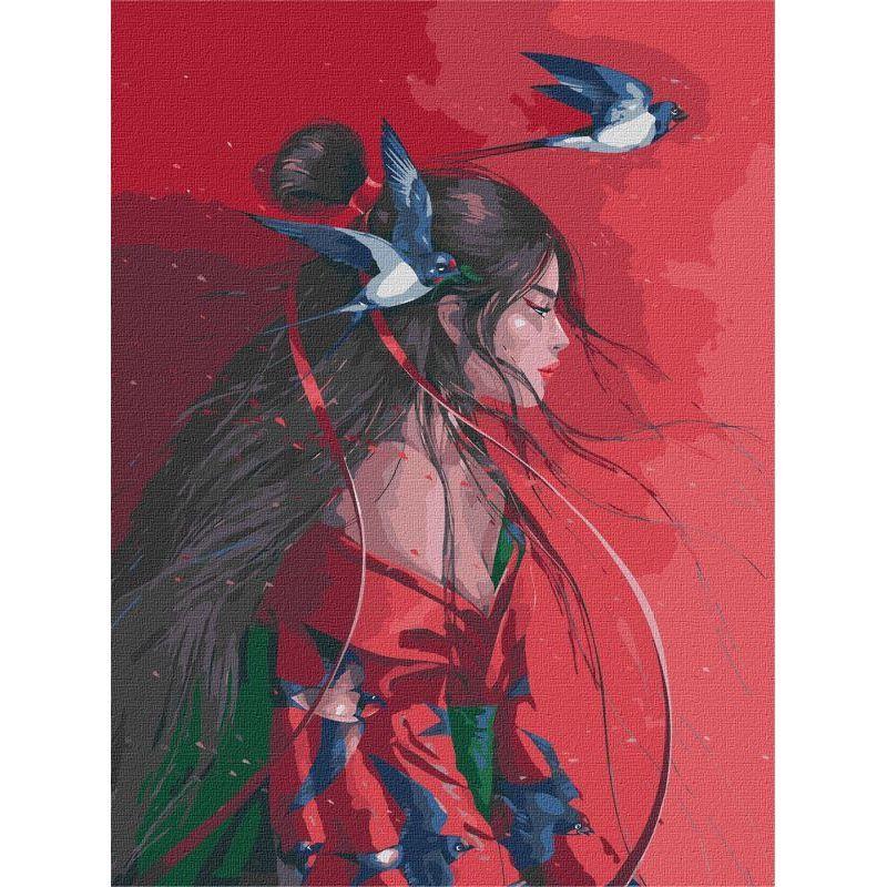 Картина по номерам Идейка Небесная принцесса 40х50 см (KHO4953)