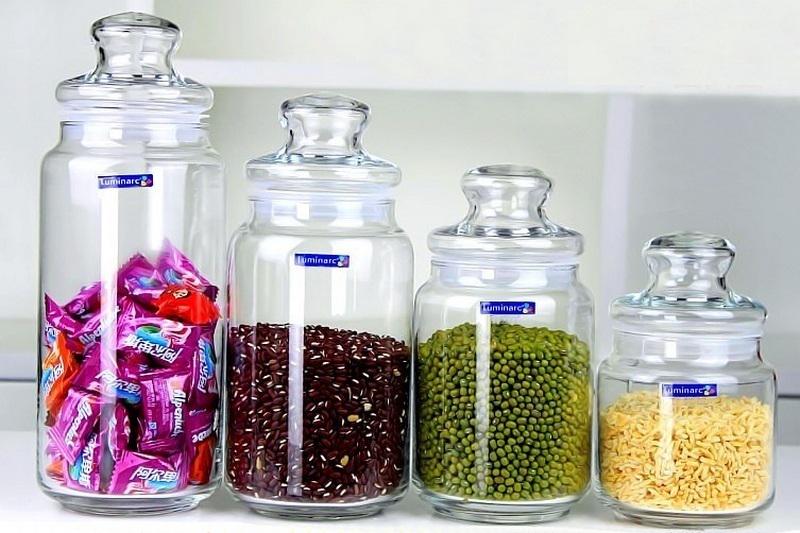 Банка для сипучих Luminarc Pot Club скляна з кришкою 1 л - фото 2