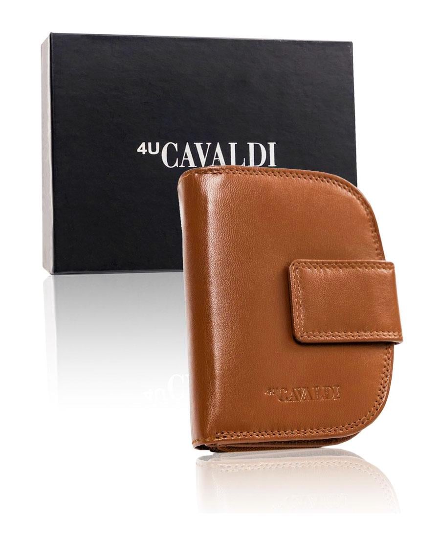 Кошелек женский кожаный 4U CAVALDI RD-DB-06-GCL-7337 Коричневый