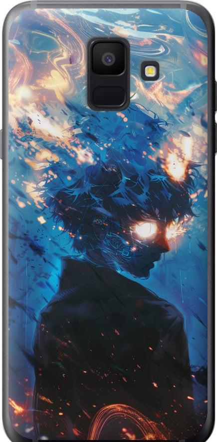 Чехол на Samsung Galaxy A6 2018 Сатору Годжо (6129t-1480-42517)