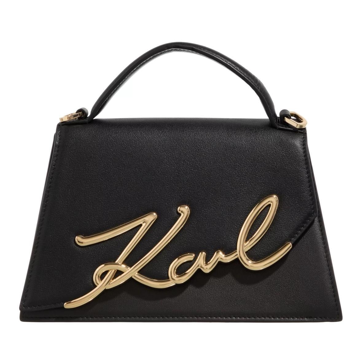 Сумка женская Karl Lagerfeld Signature 2.0 240W3004 Черный (2881900322)