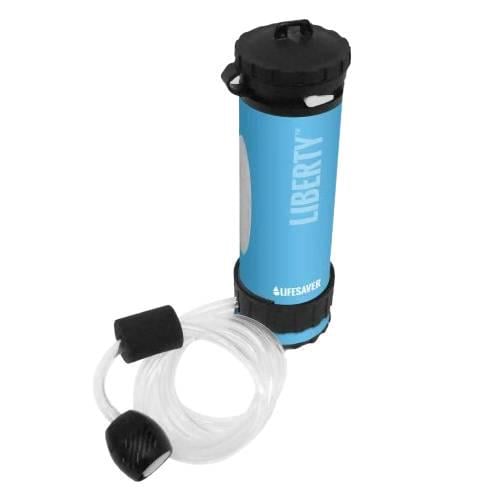 Пляшка для очищення води LifeSaver Liberty портативна Blue (2983439067)
