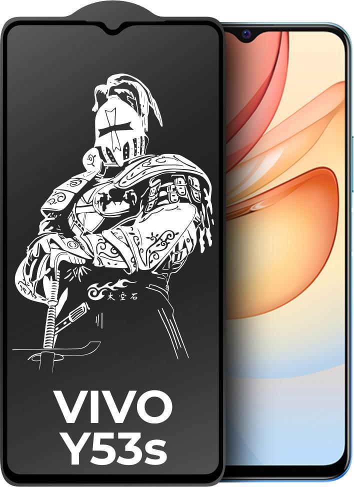 Защитное стекло King Fire Vivo Y53s (Full Glue) Black (30295)