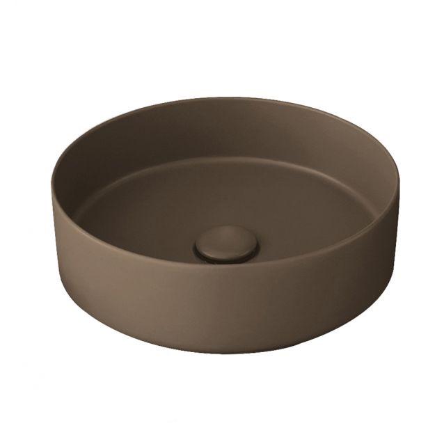 Умывальник накладной Cielo Shui Comfort SHCOLAT40 AN 400x400x125 мм Коричневый (183599)