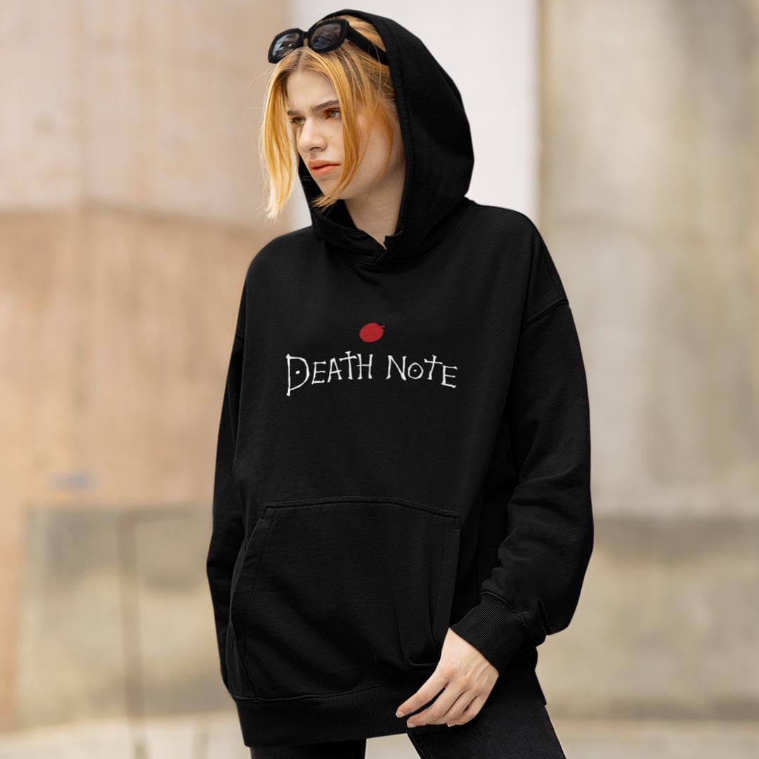 Худи флисовый женский Death Note Alternative Poster XS Черный (0000022428)