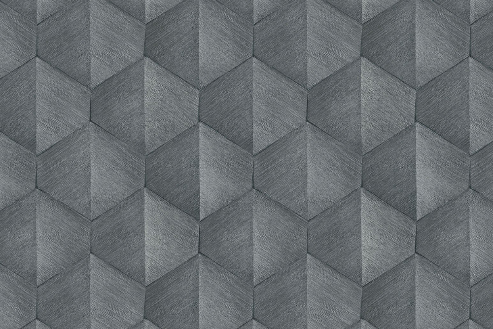 Обои флизелиновые Erismann Fashion for Walls 4 12180-10 винил горячего тиснения 1,06х10,05 м Графитовый