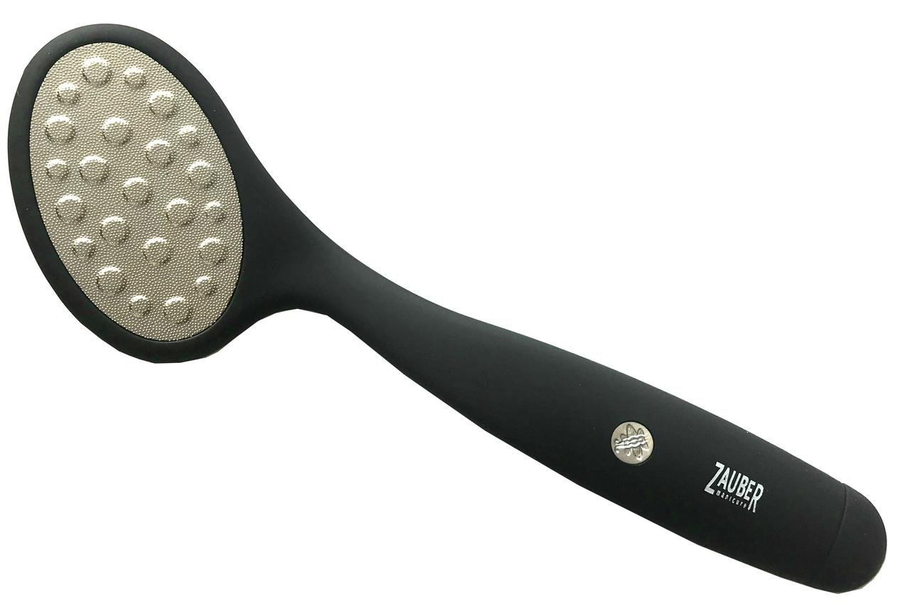 Терка для п'ят лазерна двохстороння Zauber-manicure 04-001 та пальчик (27676566)