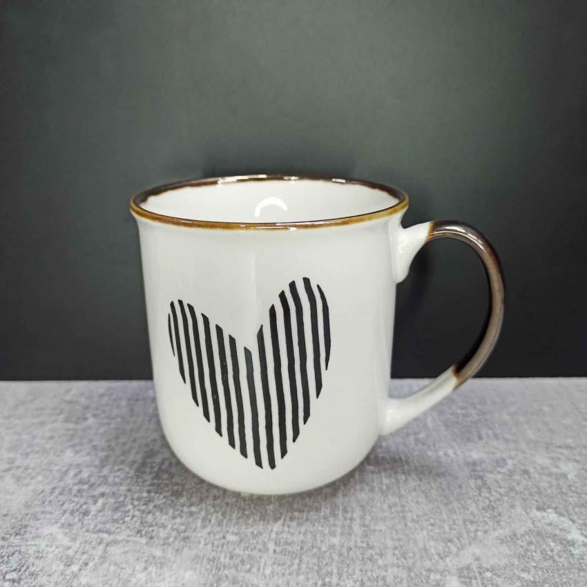 Чашка Milika M0520-L69H Fheat 370 мл White