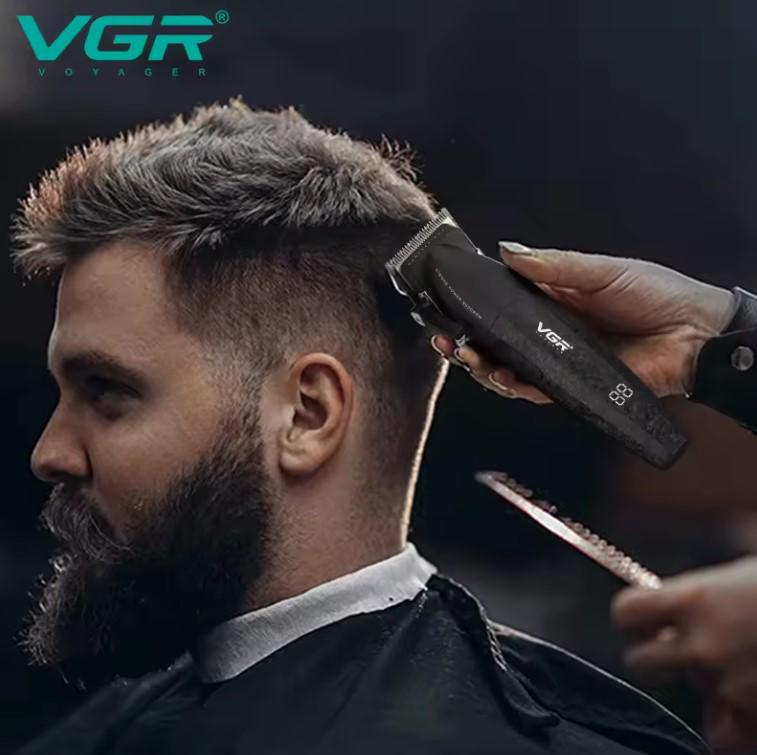 Набір для стрижки волосся VGR V-640 Barber Combo PREMIUM акумуляторний - фото 4