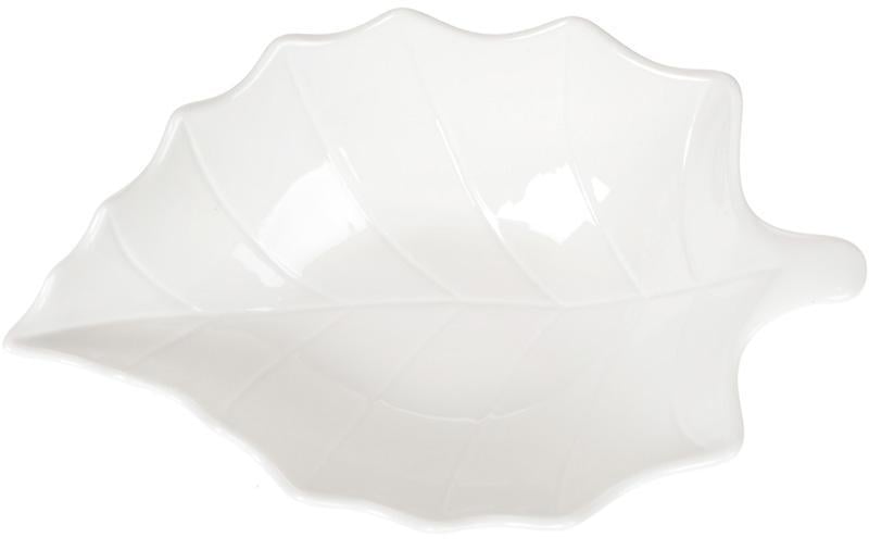 Набір фарфорових салатників White City Лист 2 шт. 1200 мл Білий - фото 2 Набір фарфорових салатників White City Лист 2 шт. 1200 мл Білий - фото 2