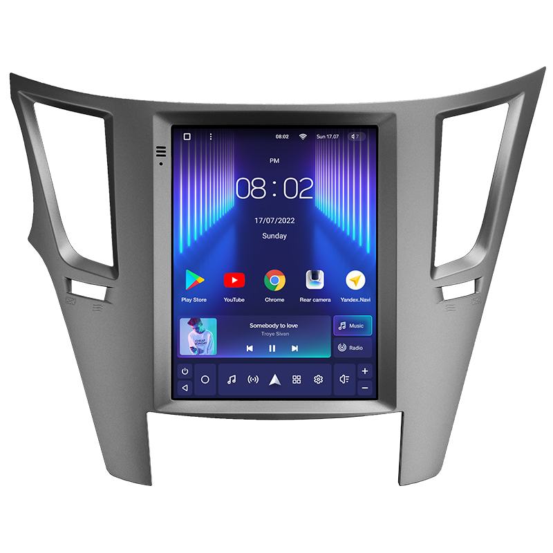 Автомагнитола штатная Teyes TPRO 2 для Subaru Outback 4/Legacy 5 Tesla style 2009 2014 Android (1638652338)