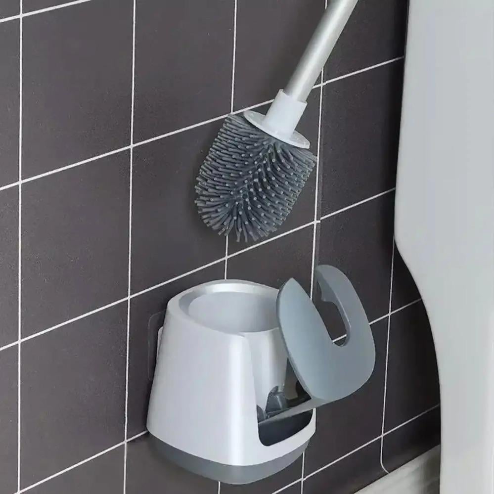 Йоршик для туалета AVA силиконовая White (393974292) - фото 6