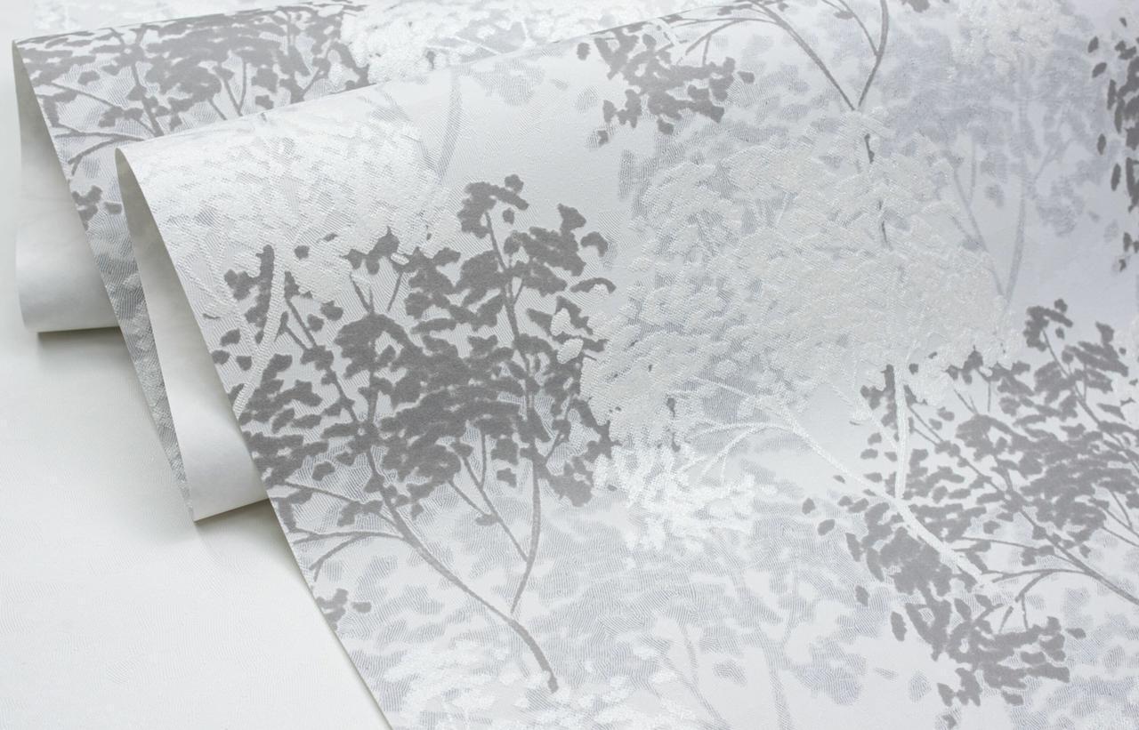 Обои флизелиновые SINTRA Crown 505250 декор вспененный винил 1,06х10,05 м Темно-серый