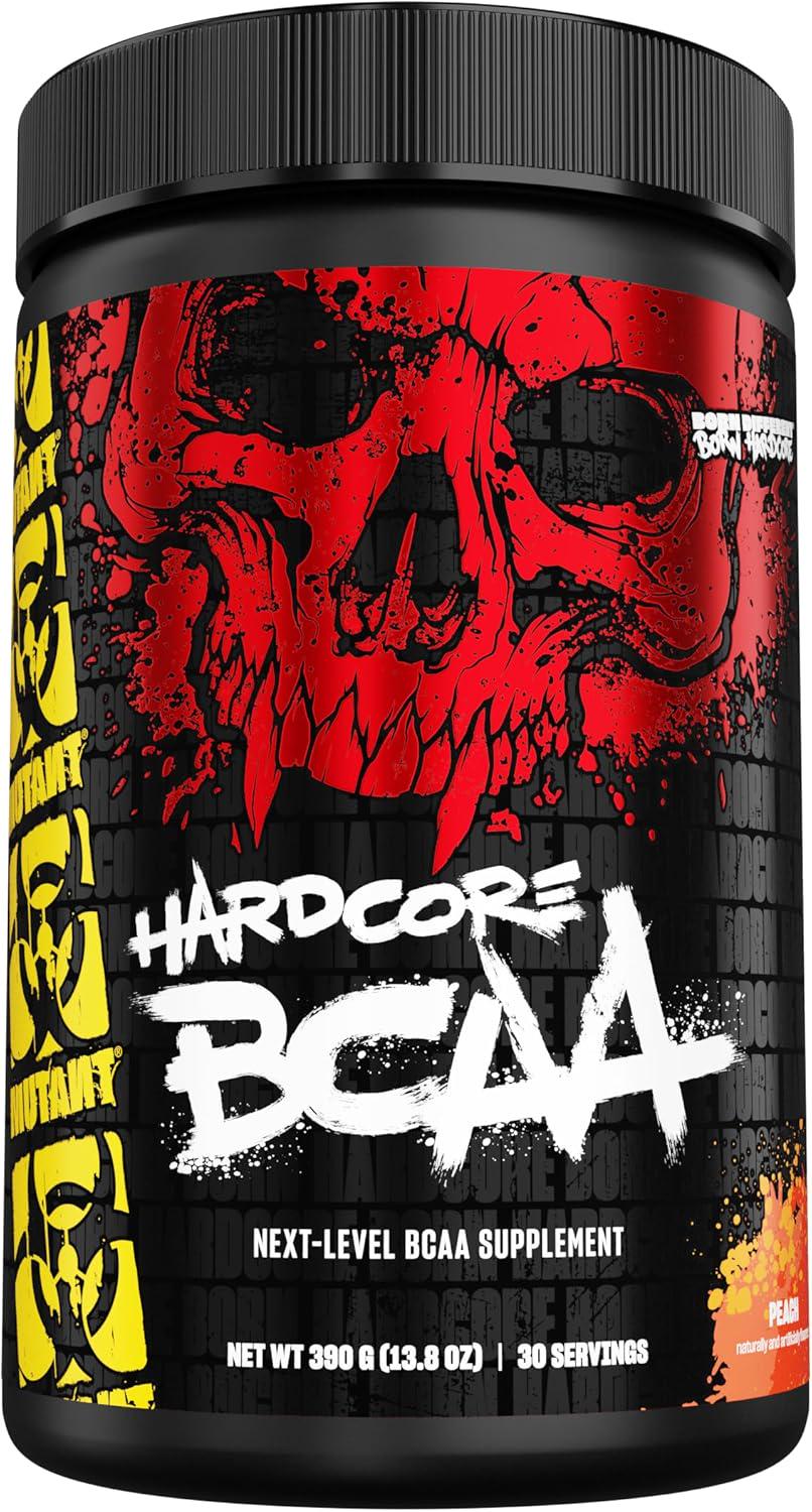 Комплекс аминокислотный Mutant Hardcore BCAA Peach 390 г Комплекс аминокислотный Mutant Hardcore BCAA Peach 390 г