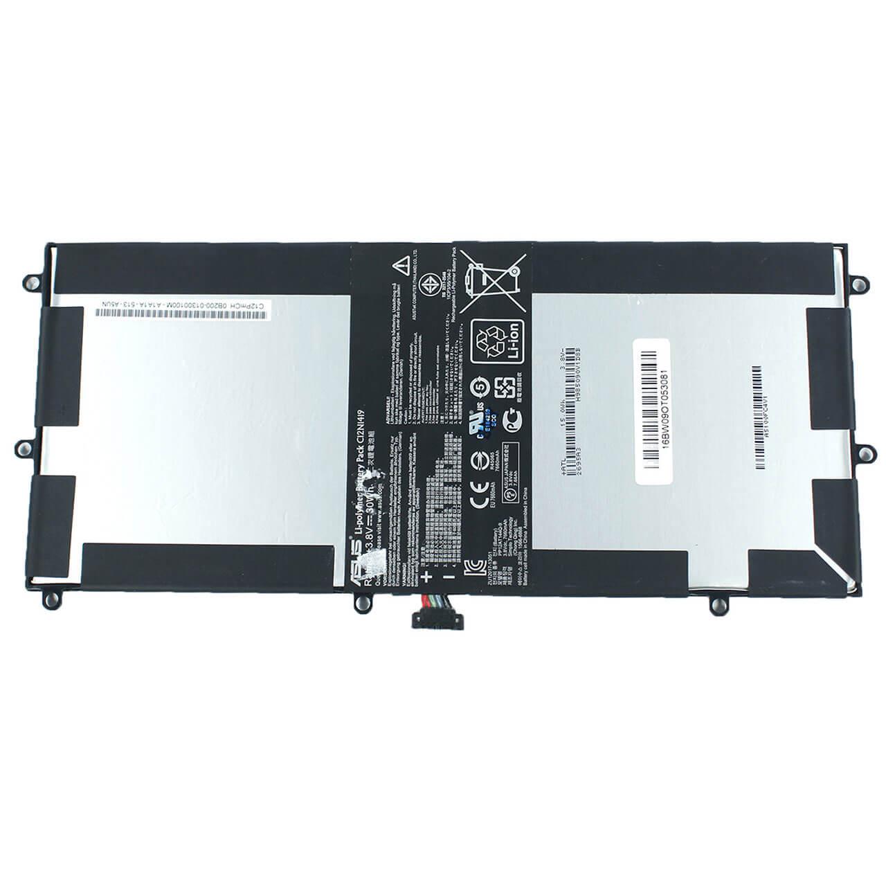 Аккумулятор для ноутбука Asus H100/H100CHI (C12N1419)