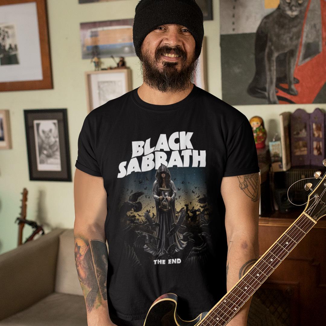 Футболка унисекс Black Sabbath The End Poster L Черный (31931936)