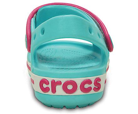 Сандали детские Crocs Crocband Sandal р. 26/16 см Pool/Candy Pink (15408218) - фото 4