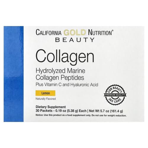 Коллаген CGN Marine Collagen Peptides Lemon 30 Packets (SLM-01315)