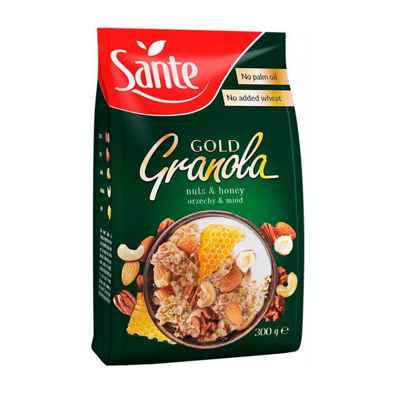 Гранола Sante Gold Granola орехи и мед 300 г (1910645977)