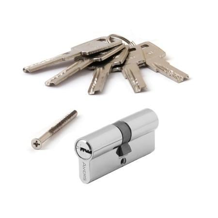 Цилиндровый механизм Avers ZM 70 35/35 CR К/К 5 ключей (37159975) Цилиндровый механизм Avers ZM 70 35/35 CR К/К 5 ключей (37159975)