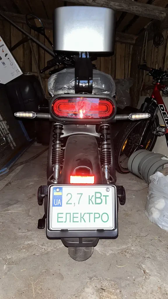 Номер на скутер Електро 210х140 мм Зелений (2397034842) - фото 2 Номер на скутер Електро 210х140 мм Зелений (2397034842) - фото 2