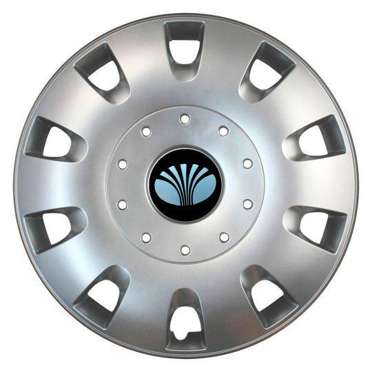 Автомобильные колпаки SKS 401 R16 с логотипом Daewoo 4 шт. Серебристый Автомобильные колпаки SKS 401 R16 с логотипом Daewoo 4 шт. Серебристый