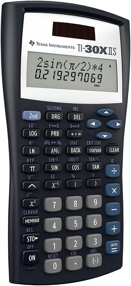 Калькулятор научный Texas Instruments TI-30XIIS Scientific Calculator - фото 2 Калькулятор научный Texas Instruments TI-30XIIS Scientific Calculator - фото 2