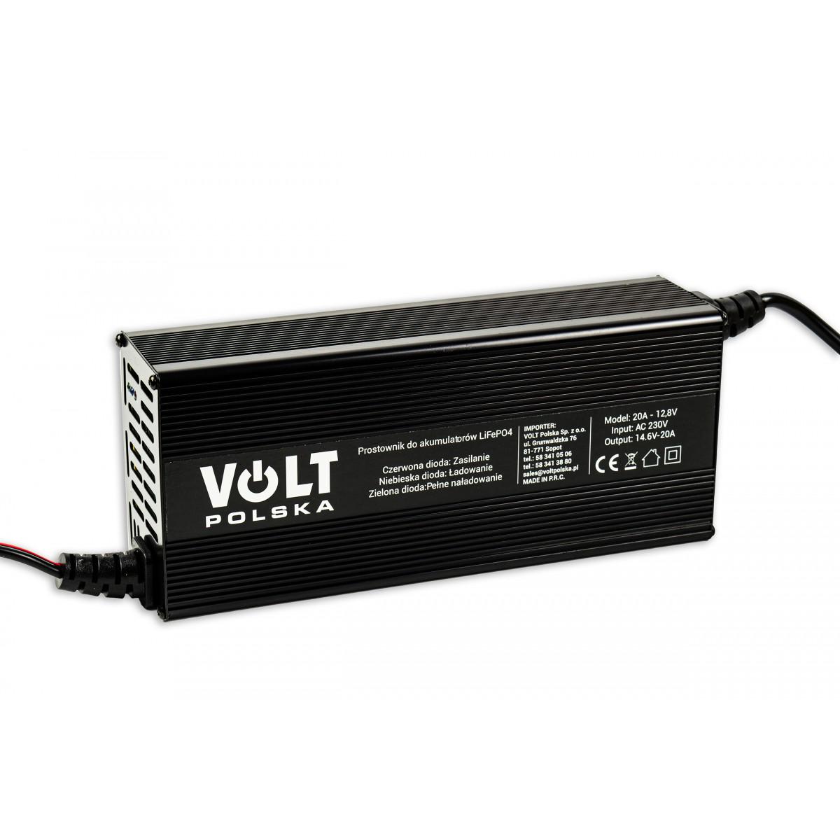 Зарядное устройство Volt Polska LiFePO4 12V 20A (50230) - фото 1