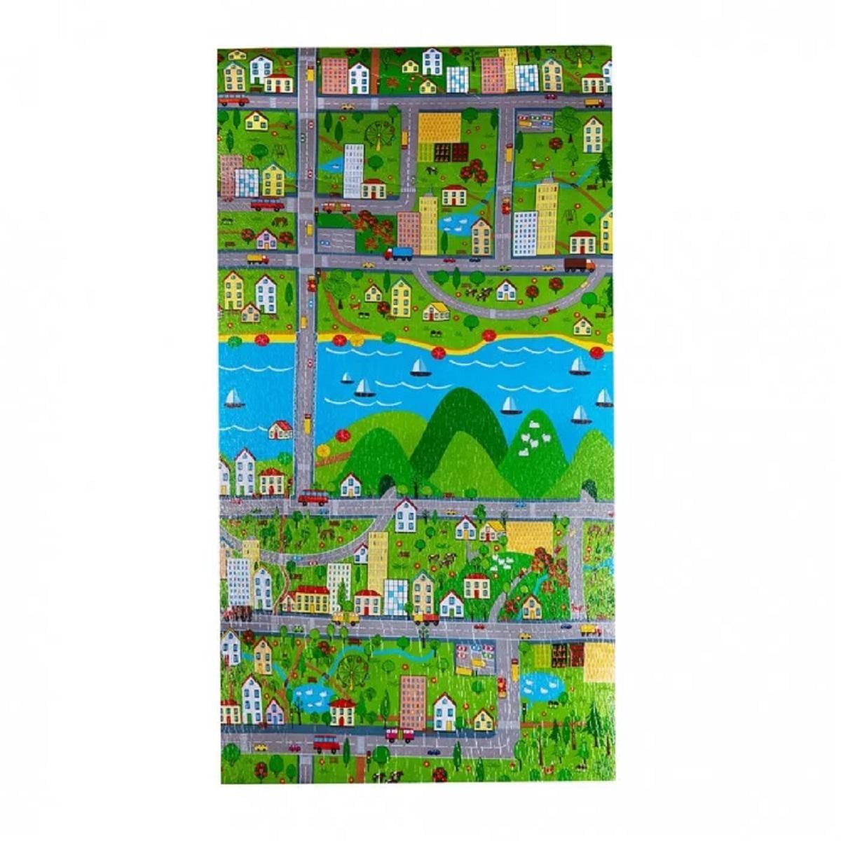 Коврик парковый городок детский 1200х600х8 мм (K000030) Коврик парковый городок детский 1200х600х8 мм (K000030)
