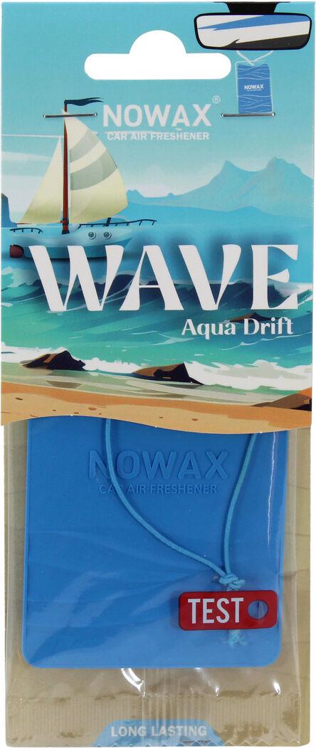 Ароматизатор Nowax Wave Aqua Drift подвесной лист (NX07774)