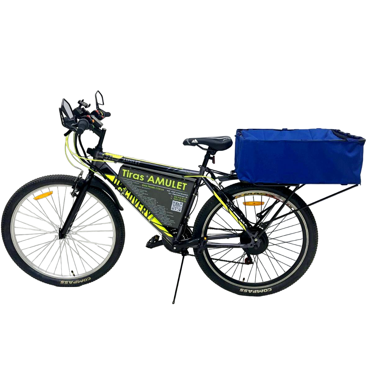 Електровелосипед TIRAS AMULET 27,5" 36V/500 W LiFePO4 36V 24 Ah (4630503)