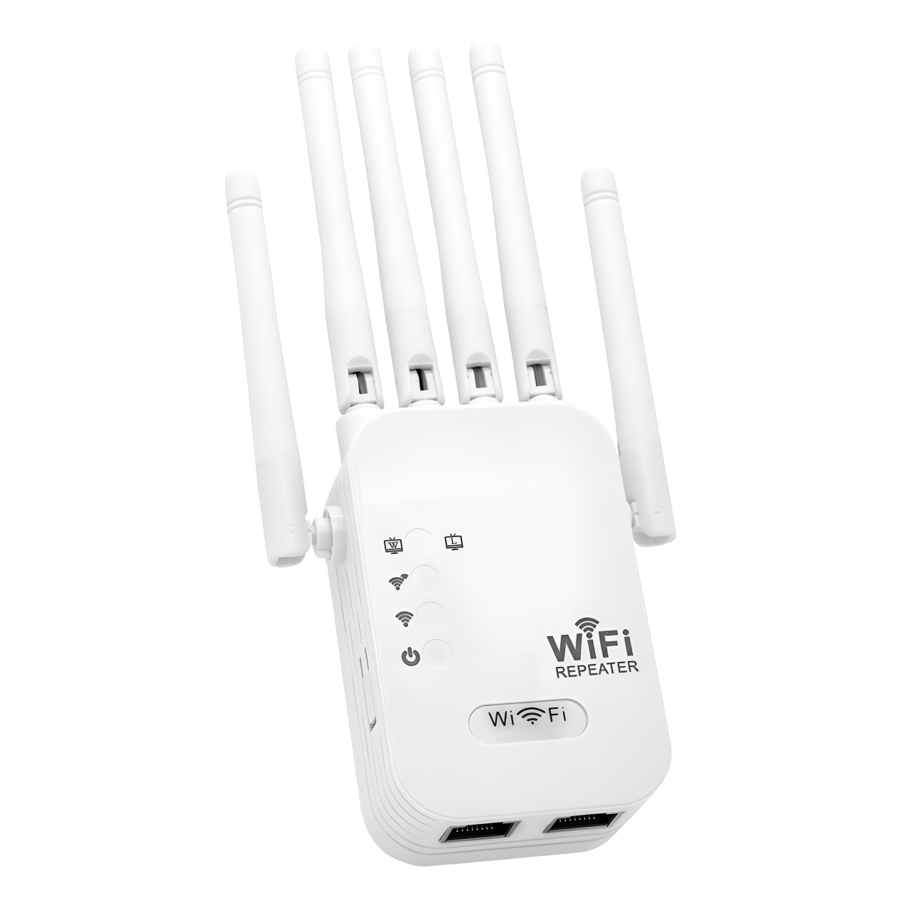 Ретранслятор Wi-Fi двухдиапазонный 1200 Мбит/с с функцией репитера Белый (1756901222474) - фото 1