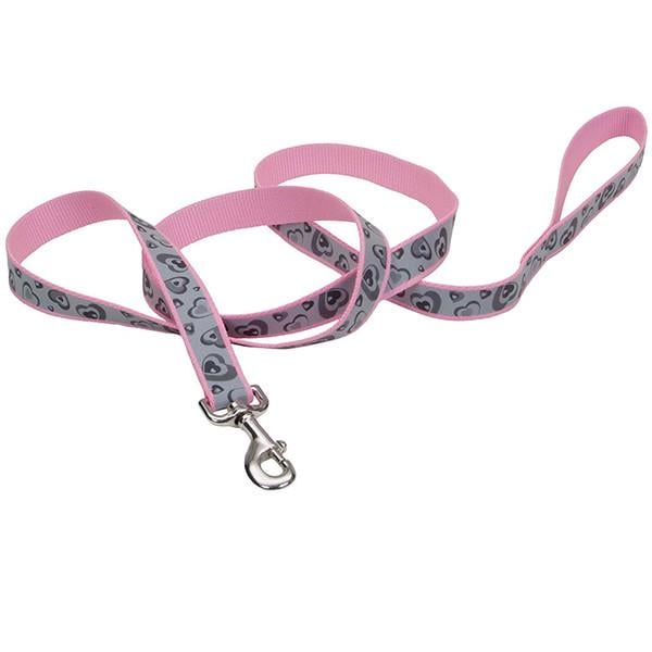 Поводок для собак светоотражающий Coastal Lazer Brite Reflective Leash 1,6 см 1,2 м (46464_PNH04)