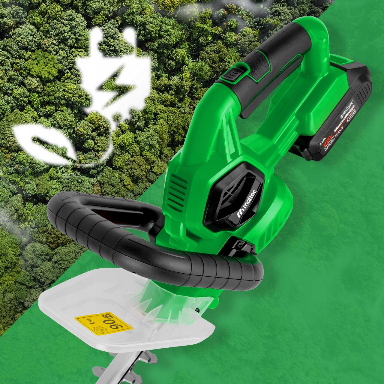 Кущоріз акумуляторний MalTec 111400 20 В 580 мм Зелений (MLS_111400) - фото 10 Кущоріз акумуляторний MalTec 111400 20 В 580 мм Зелений (MLS_111400) - фото 10