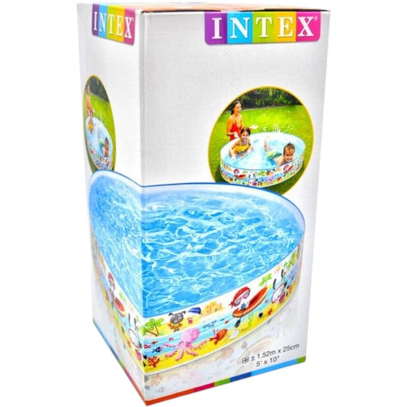 Бассейн детский жесткий Intex Подводный мир 152х25 см (56451NP) - фото 3 Бассейн детский жесткий Intex Подводный мир 152х25 см (56451NP) - фото 3