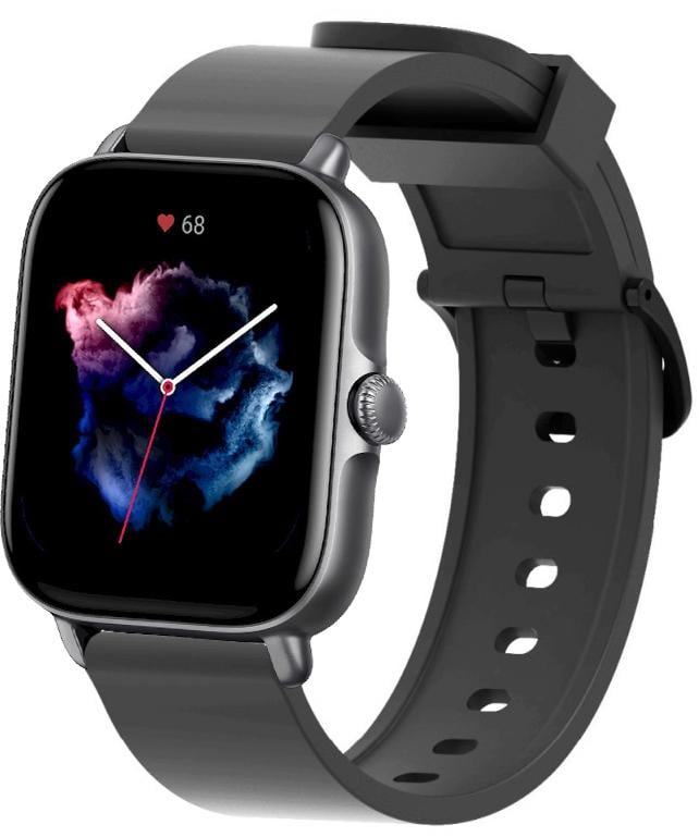 Ремінець Like для Amazfit GTS 3 Black (25324-2B)