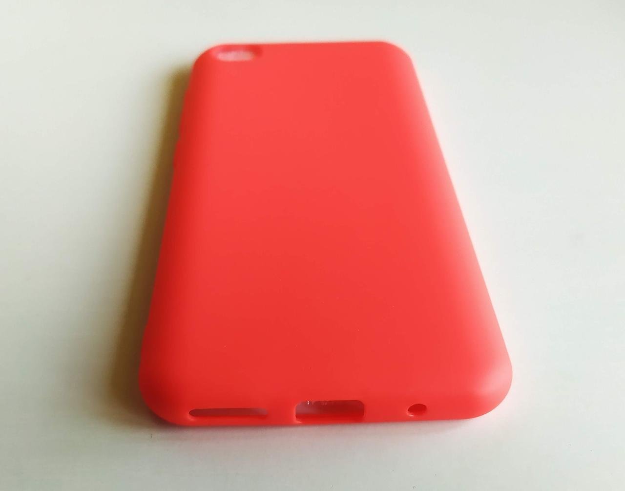 Силиконовый чехол Xiaomi Redmi Go матовый Красный 2078P - фото 5 Силиконовый чехол Xiaomi Redmi Go матовый Красный 2078P - фото 5