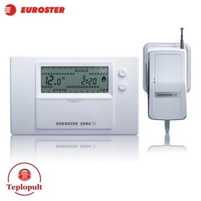 Програматор температури Euroster 2006 TXRX безпровідний тижневий (28414664) - фото 2 Програматор температури Euroster 2006 TXRX безпровідний тижневий (28414664) - фото 2