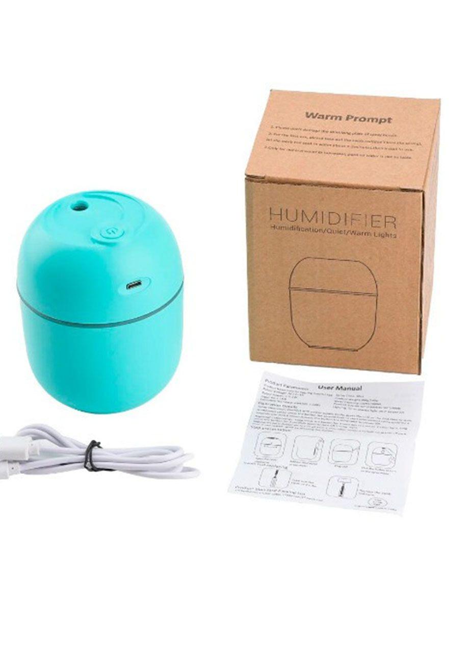 Зволожувач повітря ультразвуковий міні UKC Humidifier Egg USB портативний з підсвіткою 220 мл Зелений (36383588u) - фото 4 Зволожувач повітря ультразвуковий міні UKC Humidifier Egg USB портативний з підсвіткою 220 мл Зелений (36383588u) - фото 4