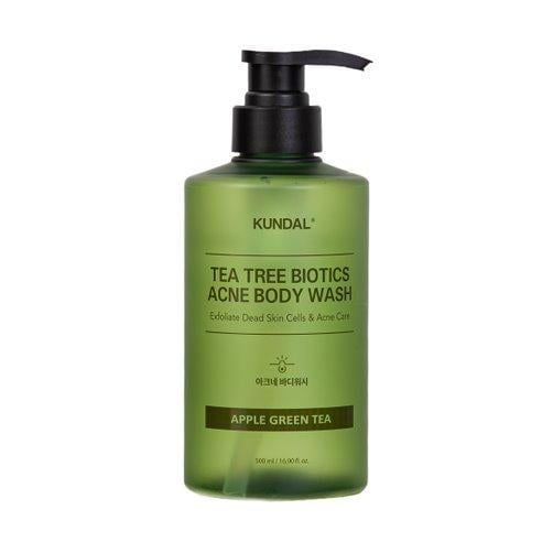 Гель для душа Kundal Tee Tre Bioticts Acne Body Wash Apple гeen Tea 500 мл
