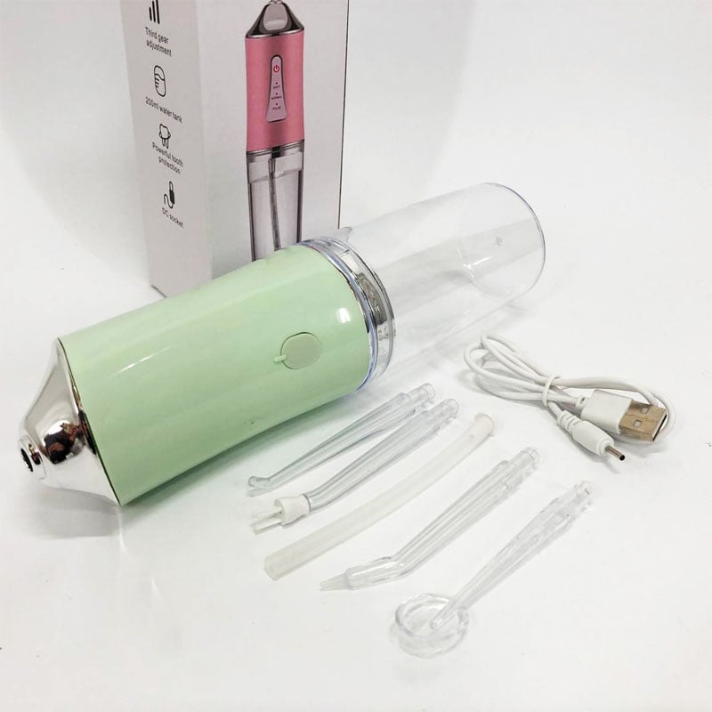 Іригатор Portable Oral Irrigator для зубів та порожнини рота Green (tf6837) - фото 9 Іригатор Portable Oral Irrigator для зубів та порожнини рота Green (tf6837) - фото 9